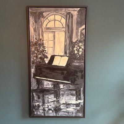 Contemporary Piano Painting
