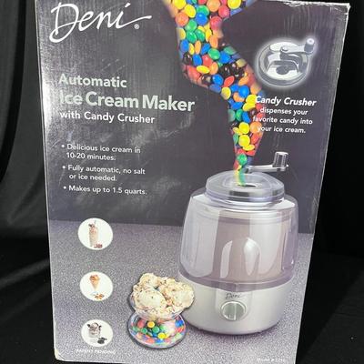 (S453) Dani’s Ice Cream Maker With Candy Crusher