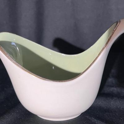 (S414) Taylor Smith and Taylor Heritage Celadon Green Gravy or Creamer Server