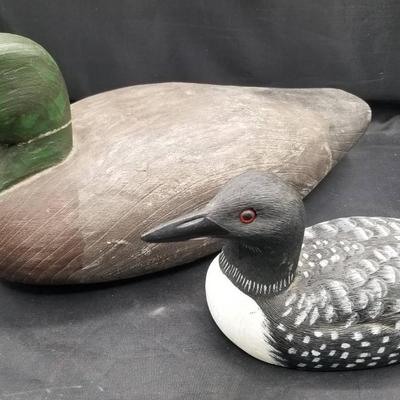 (MDR3077) Joe Revello Reproduction And Vintage Wood Duck Decoys