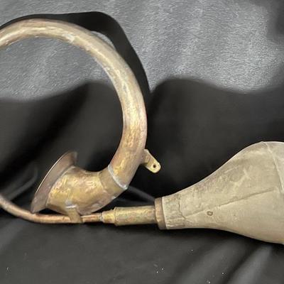 (S450) Antique Brass Car Horn