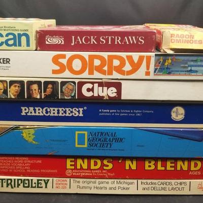 (MDR4012) Vintage Board Games