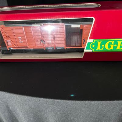(S454) LGB 4065 Rio Grande Beer Box Car G-scale Model train