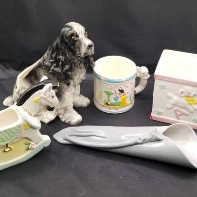 (MDR3081) Misc Vintage Pottery Pieces
