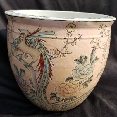(MDR3073) 12in Asian Art Planter