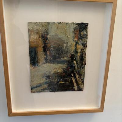 Raymond Jackson painting original signed 