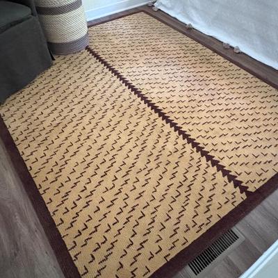 Fabulous wool rug from Auberge 