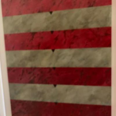 Fun large painting by local artist 