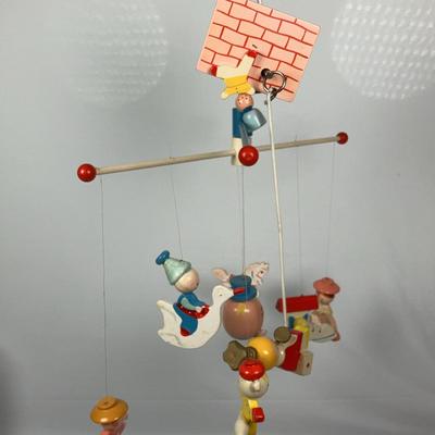 IRMI Vintage Nursery Musical Mobile