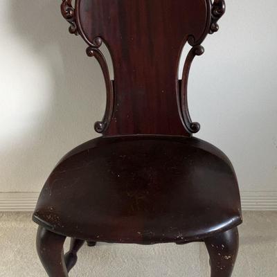 Carved Wood Chair
