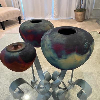 Les Mitchell pottery