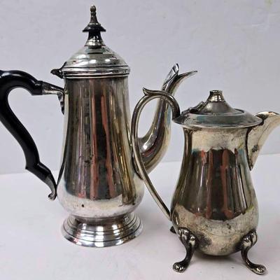 "Leonard" Silver Plate Teapot and More