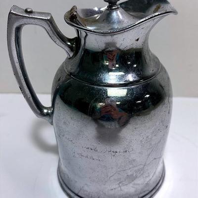 “Yankon Sacred Heart Hospital” Stanley Landers Frary & Clark” Pitcher