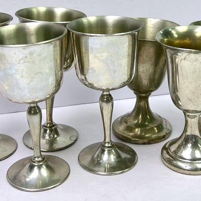 “Conn House” Pewter Goblets