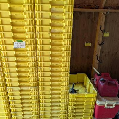27 Vented, Stacking Agricultural Bins