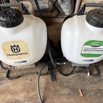Two Backpack Sprayers
