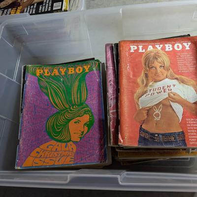 Group Of 1960's Playboy Magazines 