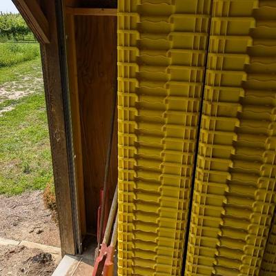 26 Vented, Stacking Agricultural Bins