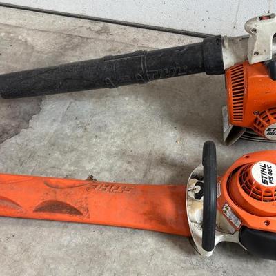 Stihl Blower & Hedge Trimmer