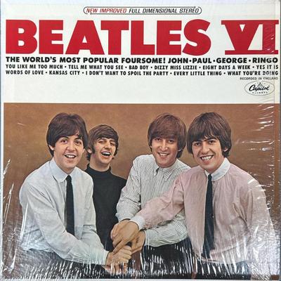 (1pc) Beatles VI Vinyl Album | St2358 in shrink wrap Vinyl is in excellent condition.

