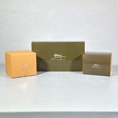 NIB MICHAEL ARAM BLACK ORCHARD TRAY | New in box Michael Aram stainless steel Black Orchard Mini Tray - h. 3.5 x w. 13.5 x d. 7.5 in (box)
