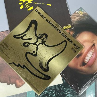 (5pc) Vinyl Albums Dionne Warwick Carly Simon | Dionne Warwick sps577 Carly Simon anticipation eks75016 Carole king rymes and reason...