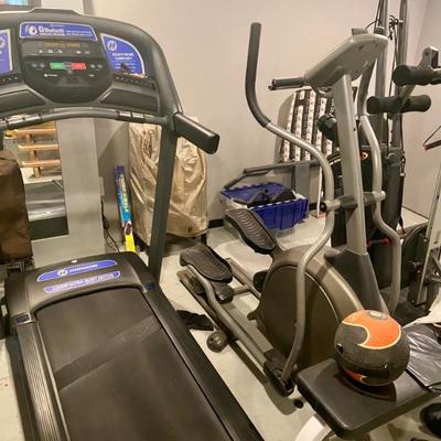 Exercise equipment, treadmill, elliptical 