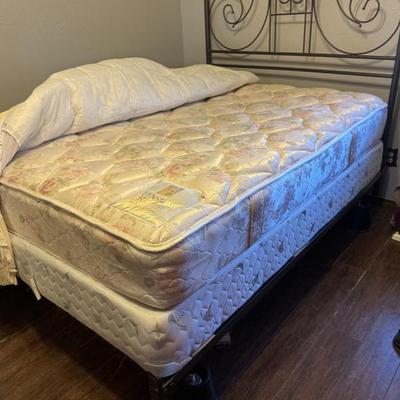 Sale Photo Thumbnail #10: Full mattress and box springs and bed frame 