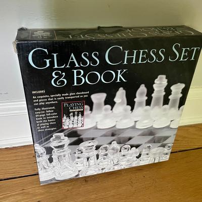 Glass Chess Set In Box