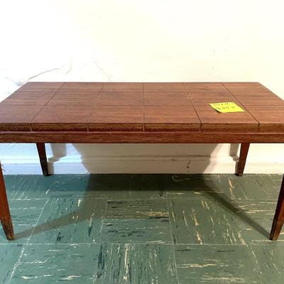 1950s Charak Modern Mid Century Mahogany Small Coffee Table