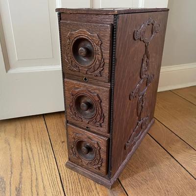 Antique Sewing Machine Drawers