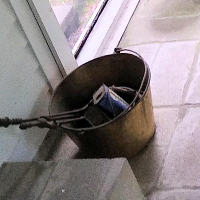 Copper or brass bucket