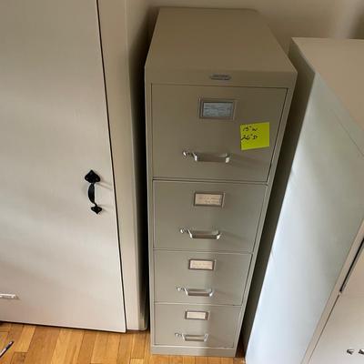 Tan Envoy Metal Filing Cabinet