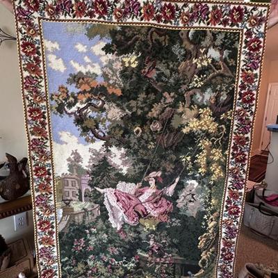 Sale Photo Thumbnail #12: Tapestry “ The Swing”