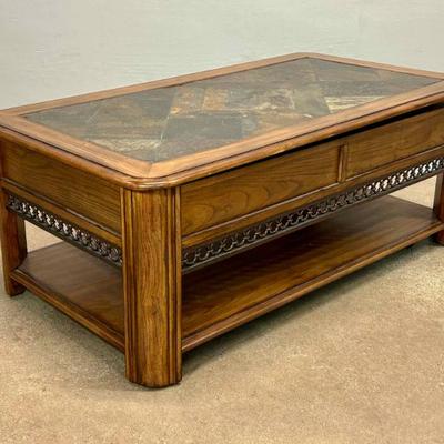 Adjustable Cocktail table.
View A