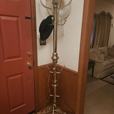 Brass Hat Stand