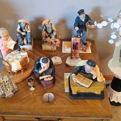 Various collectible figurines