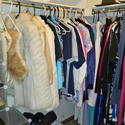 Furs and women's clothing