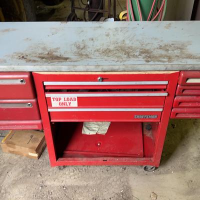 Craftsman Rolling Workbench & Toolbox Combo 