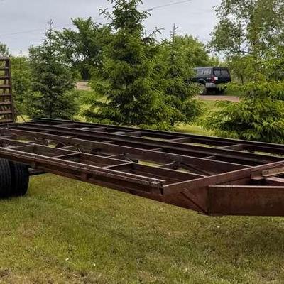 Heavy Duty Tandem Axle Dually Equipment Trailer 
