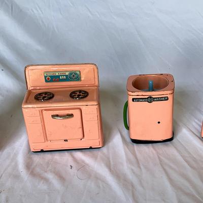 Vintage Pink Mini Kitchen Set 