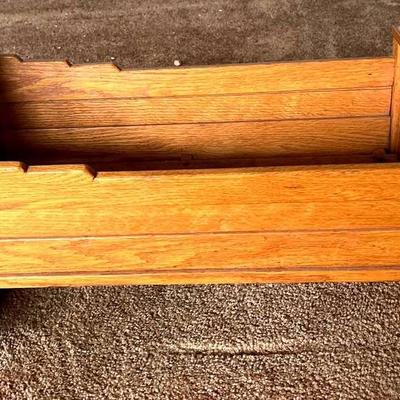 Vintage Rocking Doll Cradle