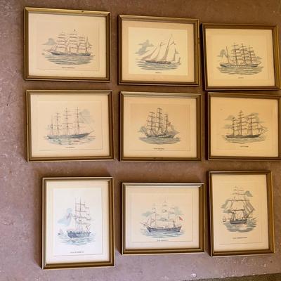 Collection of Marine Themed Art Pieces