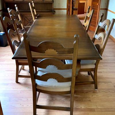 Dining Table + Six Chairs