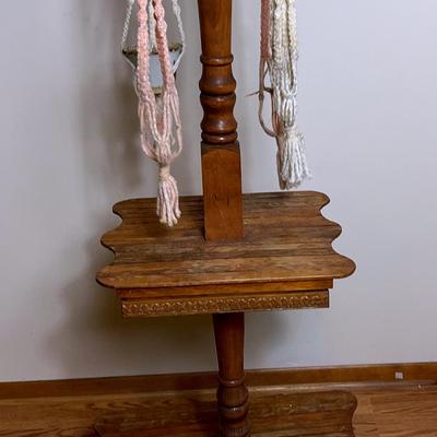 Vintage Rolling Plant Stand