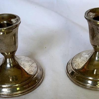 Sterling Candle Sticks