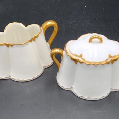 Limoges Cream & Sugar Set