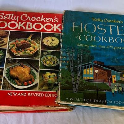 Vintage Betty Crocker Cook Books
