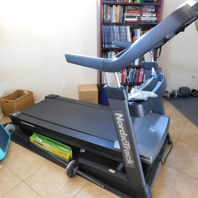 Sale Photo Thumbnail #99: NoricTrack iFIT X16 Treadmill. This monster of a machine boasts around the world visual workouts, 16 in touchscreen, blutooth, wifi enabled streaming, 40% incline and up to 12mph motor. Full fan and music inputs.