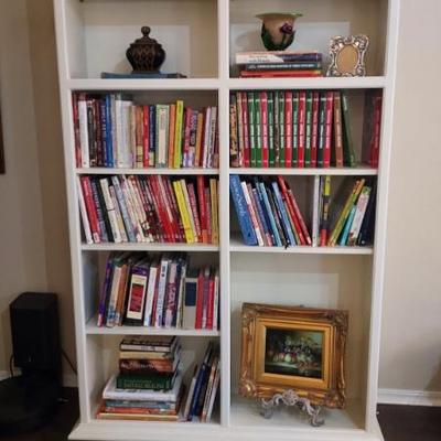 Sale Photo Thumbnail #36: Tall white bookshelf